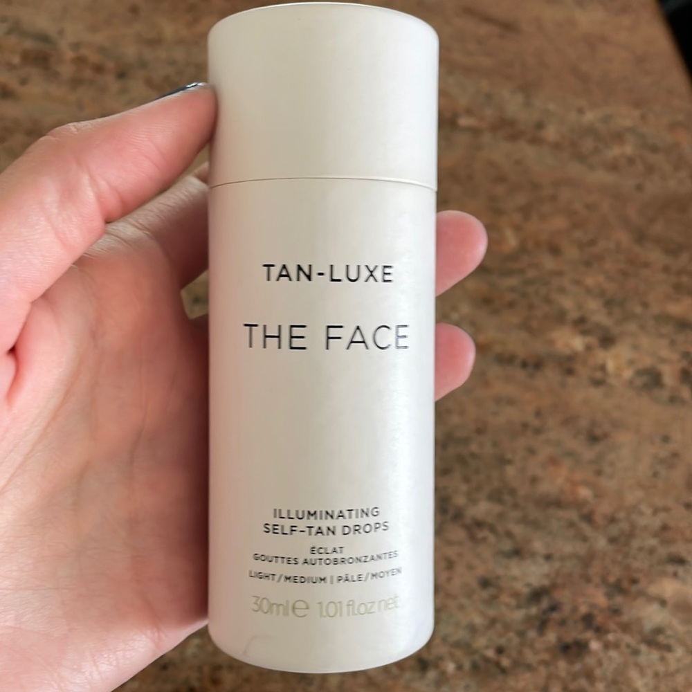 Tan luxe face drops